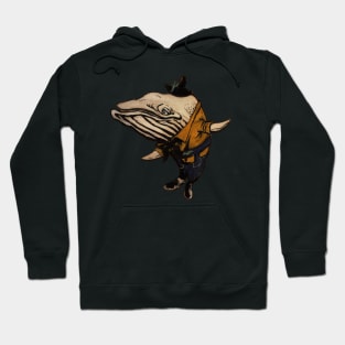 Lederhosen Whale Hoodie